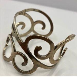 Rare Retired James Avery Sterling Cuff
